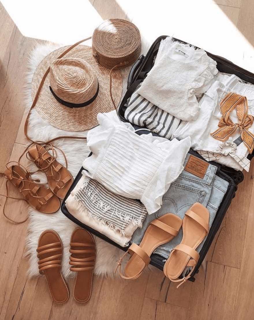 koffer inpakken voor vakantie